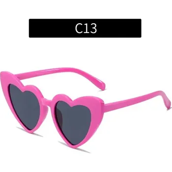 Srdcové letní sluneční brýle unisex | Ochrana před sluncem - C13