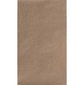 Balící papír MAILEG Dárkový papír - Polka red - 10 m Červená