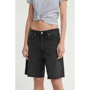 Dámské kraťasy Džínové šortky Levi's BERMUDA SHORT A8720 černá 99X, vel. 25