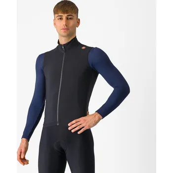 Cyklistická vesta Castelli Espresso Vest S černá - 10 % pro přihlášené BFEXTRA10