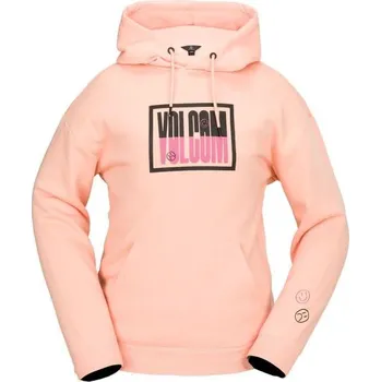 Dámská mikina Mikina Volcom Essential Hoodie Coral Haze S