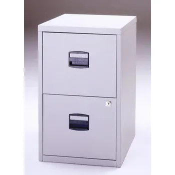 Kartotéka BISLEY Kartotéka kovová Bisley PFA2 [dopravní bílá (ba5, RAL 9016), strukturovaný lak]