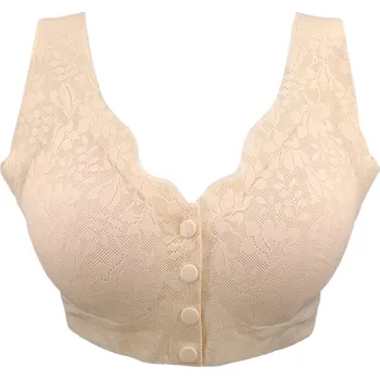 Podprsenka GREENICE Bezešvé podprsenka s předním zapínáním GREE-9522Z Barva: Béžová, Velikost: 3XL/4XL