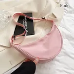 Nylonová crossbody taška pro ženy | Dámská kabelka - růžový