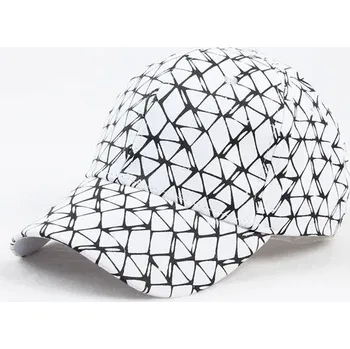 Kšiltovka Bavlněná snapback kšiltovka unisex | Čepice s kšiltem - BÍLÝ