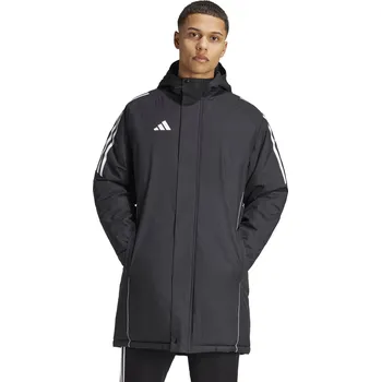 Pánská parka Zimní bunda Adidas Tiro 24 Stadium Parka černá Velikost: 3XL