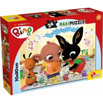 Puzzle Liscianigioch BING PUZZLE MAXI 24 - ART ATTACK! 70x50
