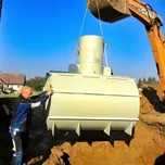 Sineko NAUTILUS 3 m³ NA KLÍČ L – plastová samonosná jímka - žumpa bez starostí