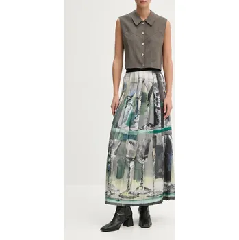 Dámská sukně Sukně MSGM 3742MDD11P.247963 zelená 97X, vel. 34