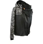 Shara Pánská softshellová nosící bunda - různé barvy Velikost: XXS, Vzor: šedý maskáč/černá