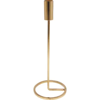 Svícen Home Styling Collection Minimalistický svícen na jednu svíčku, 25 cm