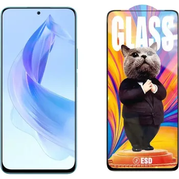 3D Ochranné tvrzené sklo na Honor 90 Lite - Mr. Cat ESD