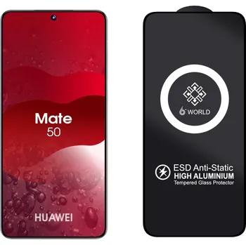 ESD 3D Ochranné tvrzené sklo na Huawei Mate 50