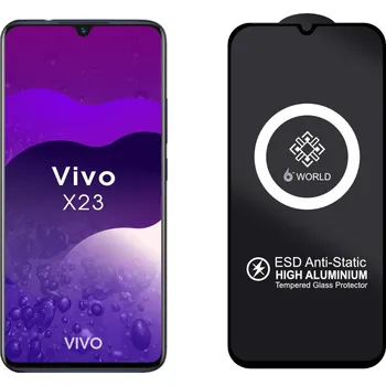 ESD 3D Ochranné tvrzené sklo na Vivo X23