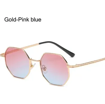 Sluneční brýle s UV ochranou pro muže a ženy | Ochrana před sluncem - Zlato-růžová modrá