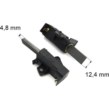 311 uhlíkové kartáče 4,8 x 12,4 mm