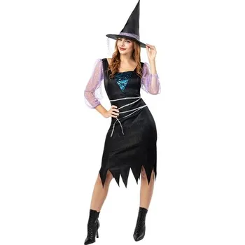 Karnevalový kostým Funiglobal - Kostým klasická čarodějnice pro ženy - L