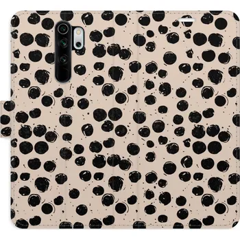 Pouzdro na mobilní telefon Flipové pouzdro iSaprio - Dotted 02 - Xiaomi Redmi Note 8 Pro