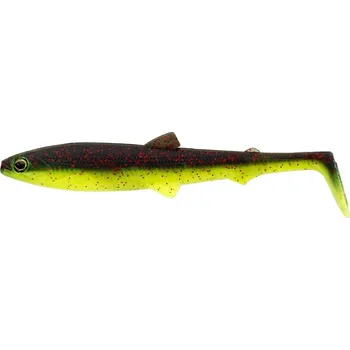 Nástraha Westin Gumová Nástraha BullTeez Shadtail Black Chartreuse - 12,5 cm 16 g 2 ks
