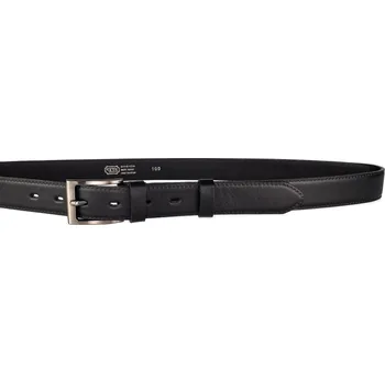 Opasek PENNY BELTS Kožený opasek 30-020-60 černý - 85 cm