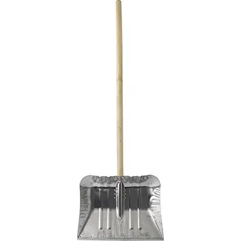 Lopata STREND Odhrnovač KOVO Alu, 490x370 mm, s násadou 211433