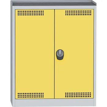 KOVOS Skříň pro ukládání chemických látek SCH 01B [žlutá, rýhovaná guma s rámečkem v. 30 mm]