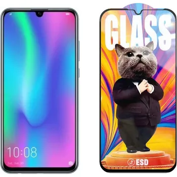 3D Ochranné tvrzené sklo na Honor 10 Lite - Mr. Cat ESD