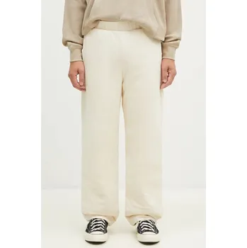 Bavlněné tepláky A.P.C. Jogging Cutback, S, béžová, 01X