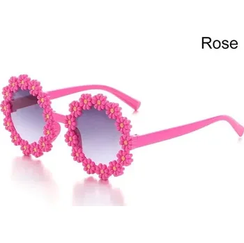 Dětské vtipné sluneční brýle Daisy | Ochrana před sluncem - Růže