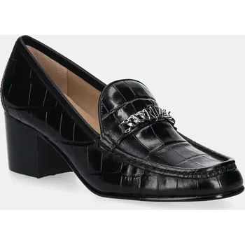 Dámské lodičky Kožené lodičky Lauren Ralph Lauren Winslet černá barva, na podpatku, 802951357001 802951357001.001 99X, EUR 36