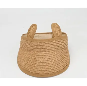 Klobouk Dětský letní klobouk s UV ochranou | Ochrana před sluncem pro děti - Khaki,Nastavitelná délka 48-52 cm