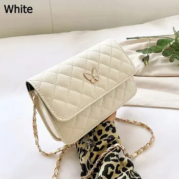 Kabelka Elegantní crossbody kabelka | Dámská taška - Bílý