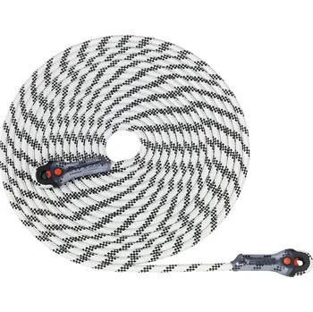 Lano Statické lano s oky C.A.M.P. Iridium 10,5 mm Loop 10 m Barva: black, Délka: 10 m