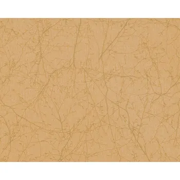 Tapeta AS Creation Vliesová tapeta, 10,05 × 0,53 m, květinová zlatá 38504-4