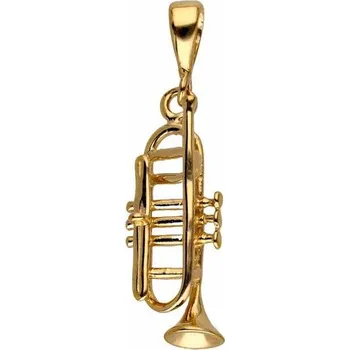 Přívěsek Zlaton Přívěsek žluté zlato trubka 2.7cm 1.4g 001590907243