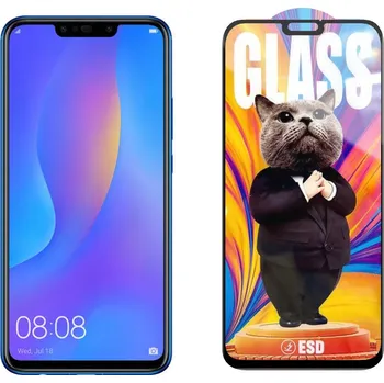 3D Ochranné tvrzené sklo na Huawei Enjoy 9 + - Mr. Cat ESD