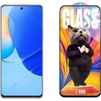 3D Ochranné tvrzené sklo na Huawei Nova 9 SE - Mr. Cat ESD