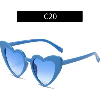 Srdcové letní sluneční brýle unisex | Ochrana před sluncem - C20