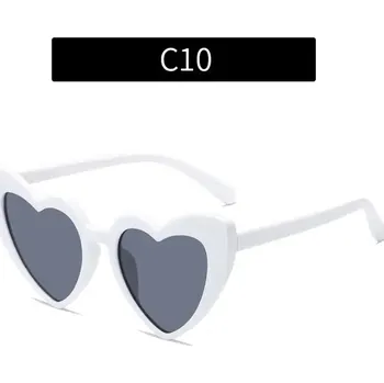 Srdcové letní sluneční brýle unisex | Ochrana před sluncem - C10