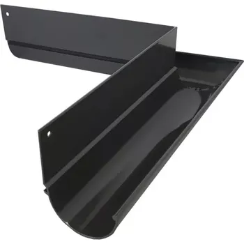 okap Balkonový ŽLAB OKAP PROFI- vnější roh žlabu (Hliníkový vnější roh žlabu 200x200 mm)