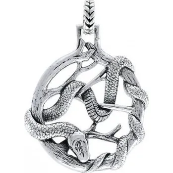 Přívěsek Had ve větvích stříbrný přívěšek