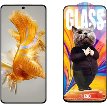 3D Ochranné tvrzené sklo na Huawei Mate 50 - Mr. Cat ESD
