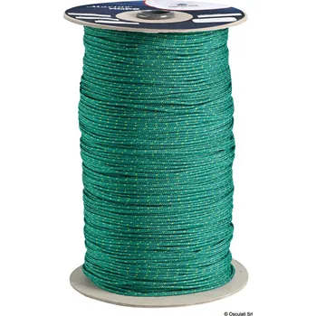 Železářství Osculati Kotevní Lano Polypropylene 12mm Zelená