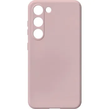 Pouzdro na mobilní telefon CVK Kryt pískově růžový na Samsung Galaxy S23 5G