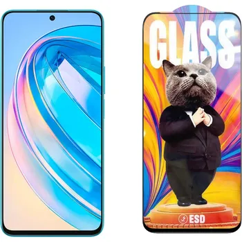 3D Ochranné tvrzené sklo na Honor X8a - Mr. Cat ESD