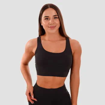 Podprsenka GymBeam Sportovní podprsenka Cut-Out black XL černá