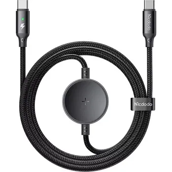 Mcdodo CA-4170 2-in-1 USB-C cable + Samsung Watch wireless charger, 60W, 1.5m
