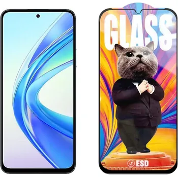 3D Ochranné tvrzené sklo na Honor X7a - Mr. Cat ESD