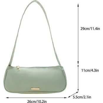 Kabelka Nylonová dámská kabelka - Zelená