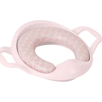 Nočník KikkaBoo Dětské záchodové prkénko Shape of Sea Pink 40x37x8 růžová